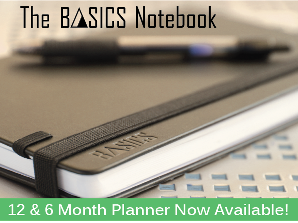 Popular on kickstarter: the basics notebook