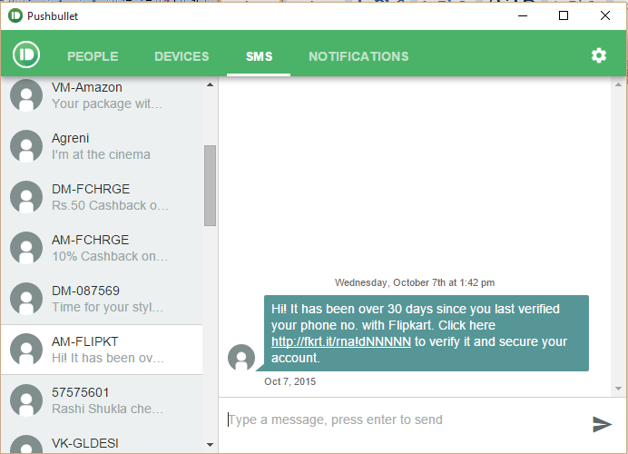 Pushbullet, features, app review, file-sharing