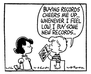 Buying records cheers me up, black friday, music geek, record store day, vinyl