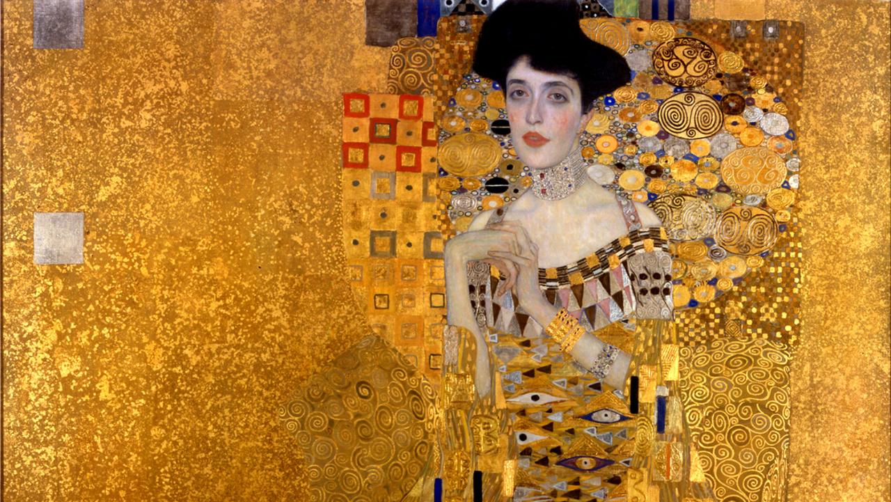 Klimt2, portrait of adele