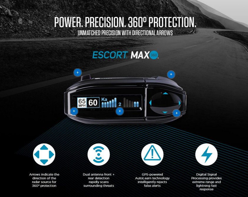Escort max 360, radar detector, review