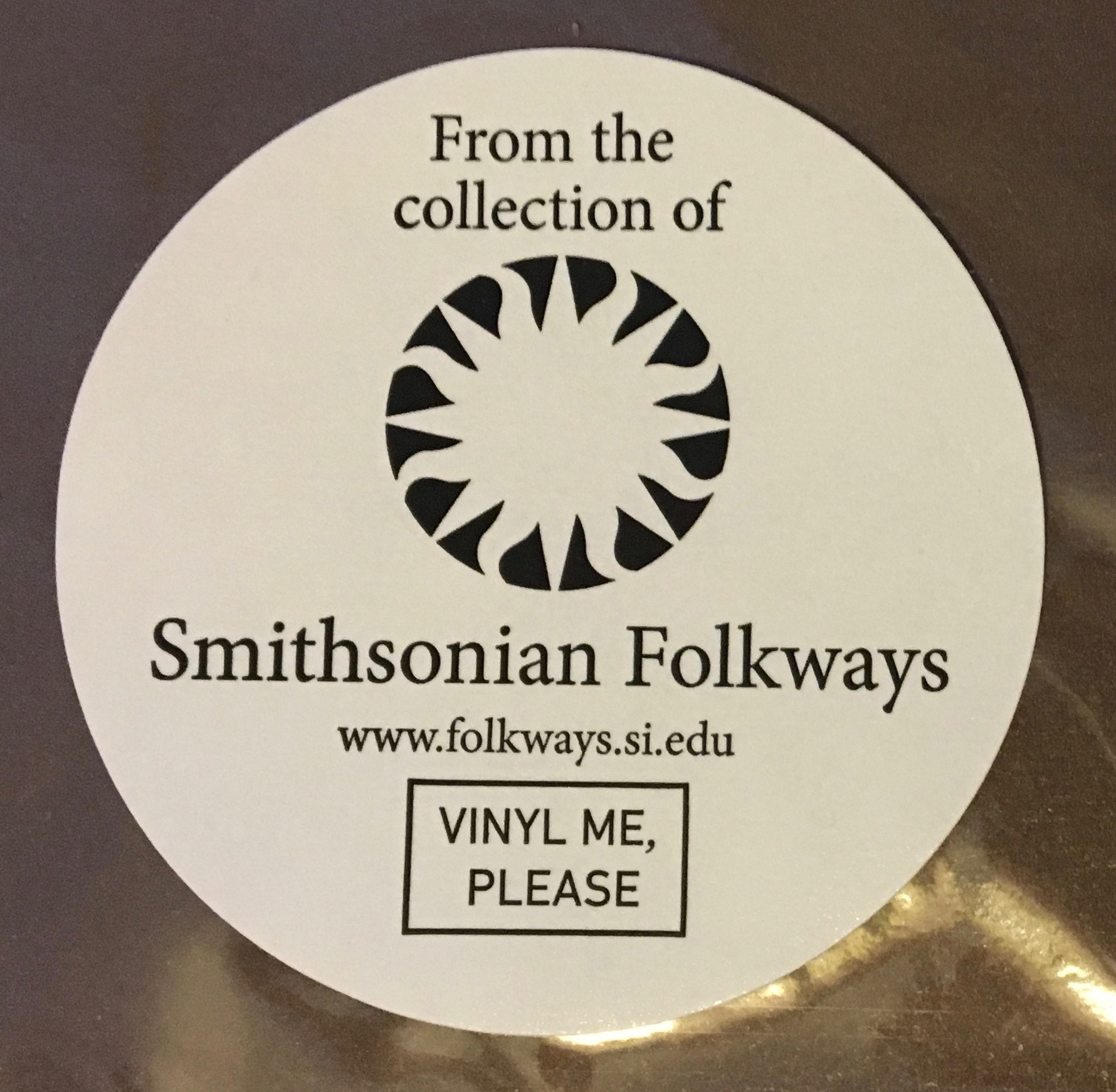 Smithsonian folkways, vinyl me please