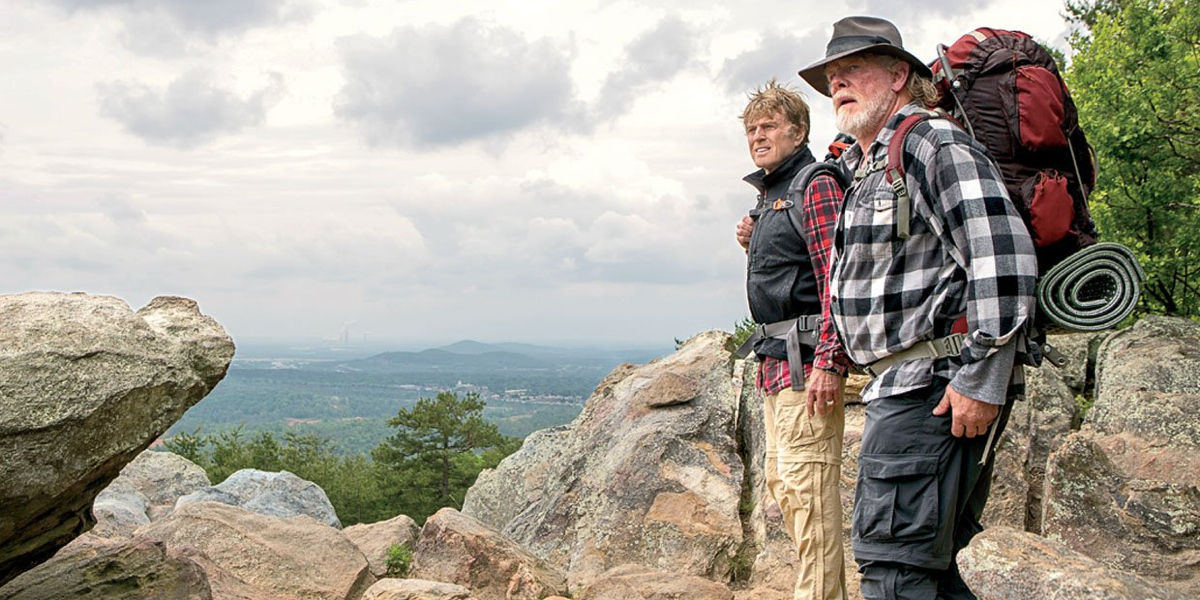 Itunes $0. 99 rental of the week, a walk in the woods, nick nolte, robert redford, bill bryson, movie review