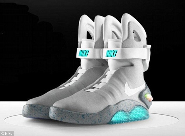Hyperadapt 1. 0, nike self-lacing shoes, back to the future, marty mcfly