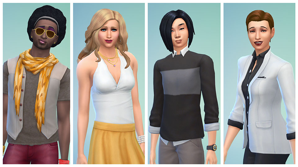'the sims 4' update includes gender customization