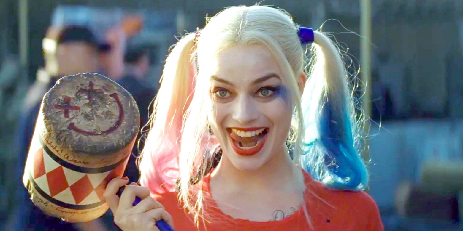 Margot robbie as harley quinn in suicide squad