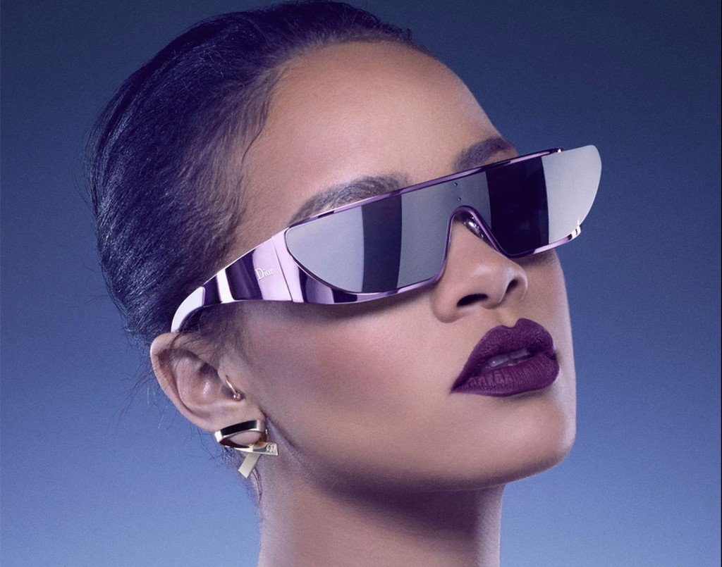 Rihanna x dior to bring a line of ‘star trek’ inspired sunnies