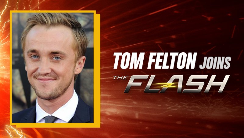 Tom felton joins season 3 of 'the flash'