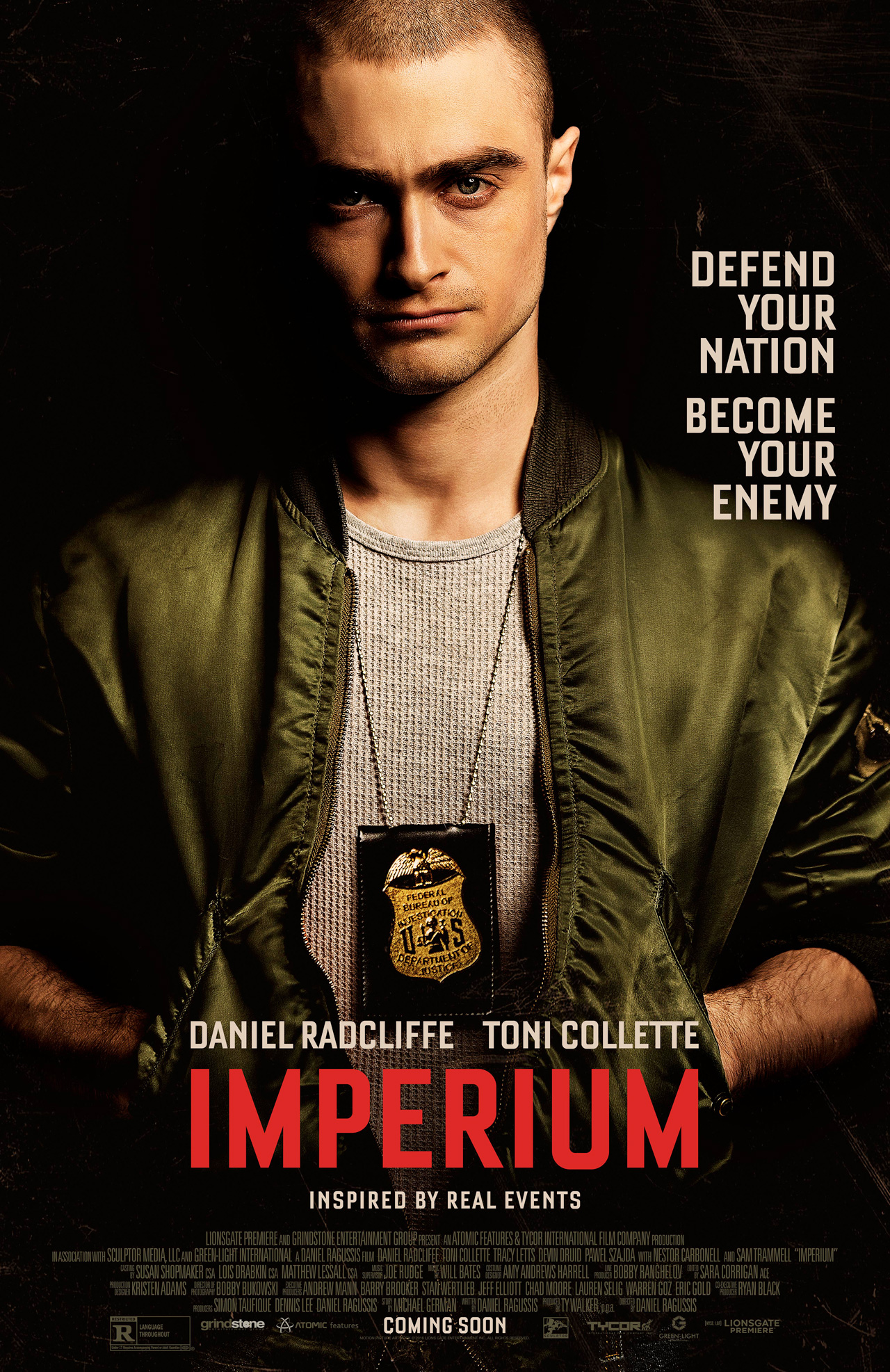 Imperium: daniel radcliffe’s latest movie has a trailer