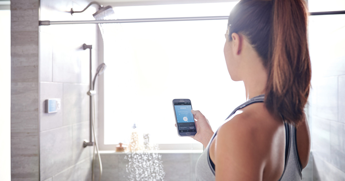 U by moen: smart shower technology on a whole new level
