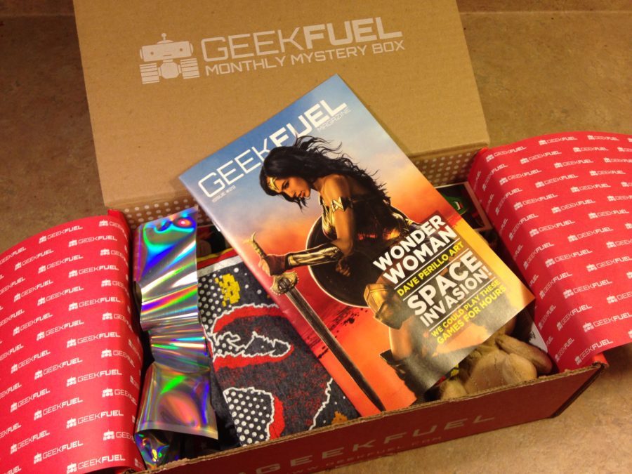 Unboxing geek fuel’s mystery box for june 2017 – get $3 off!!