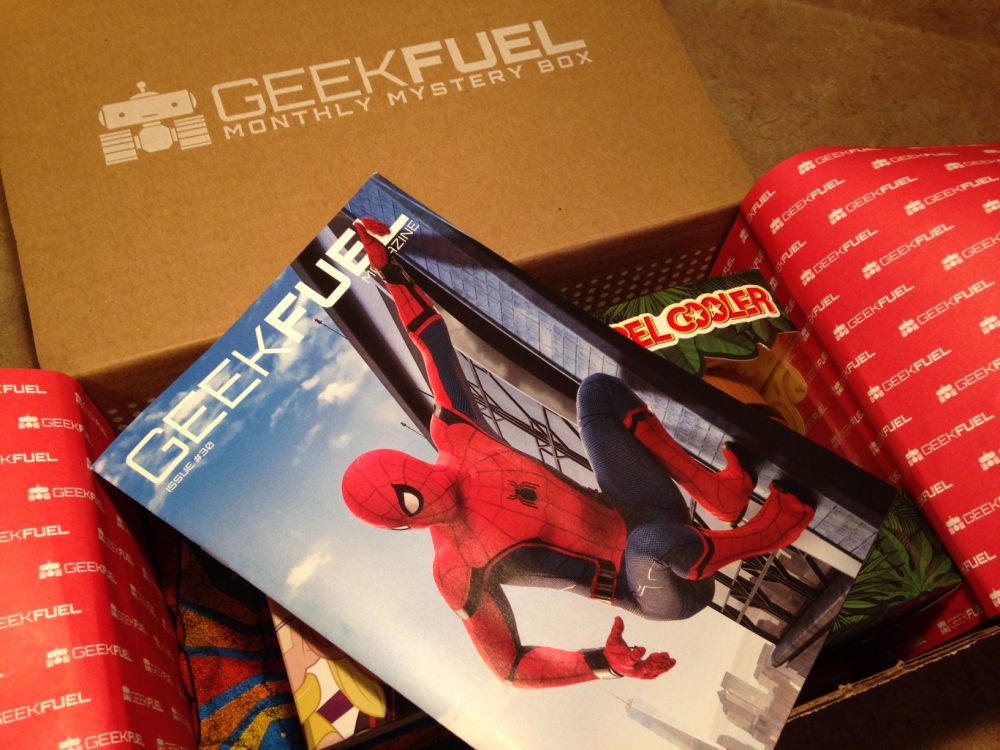 Geek insider, geekinsider, geekinsider. Com,, unboxing geek fuel's mystery box for july 2017 - get $3 off!! , living