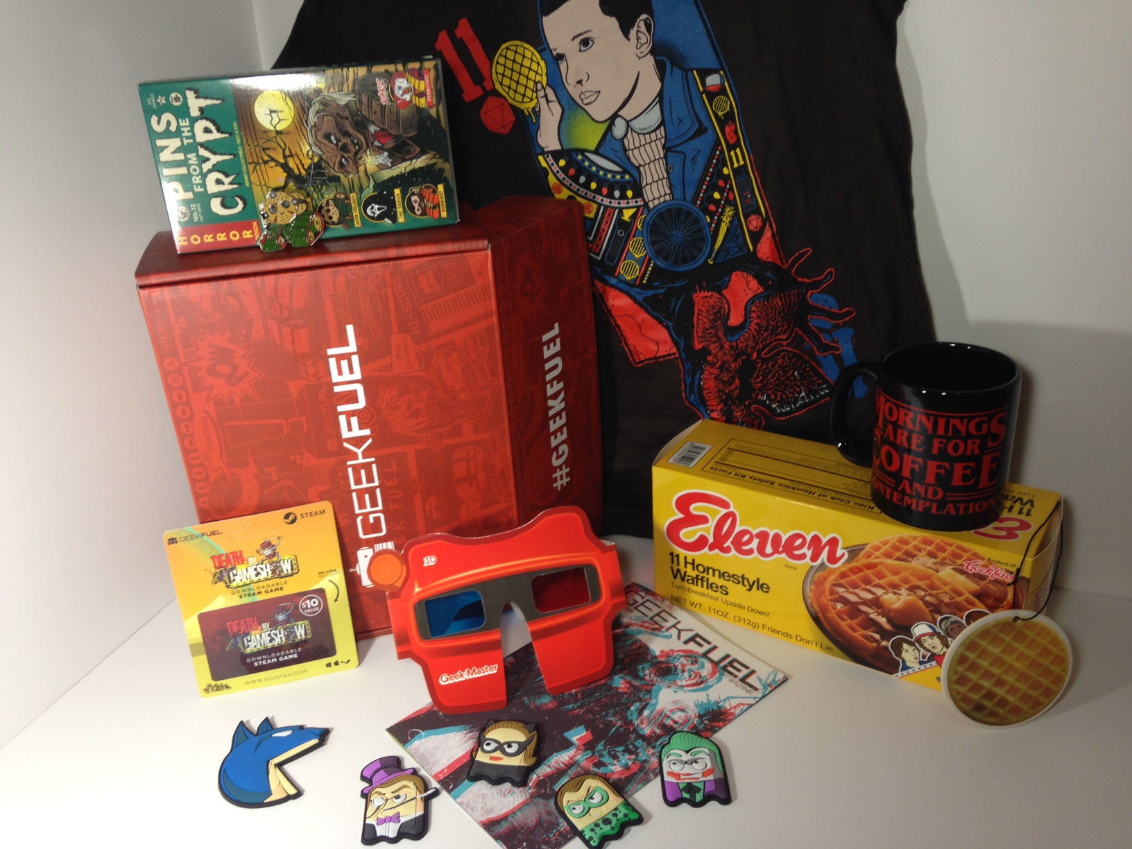 Geek insider, geekinsider, geekinsider. Com,, unboxing geek fuel's mystery box for october 2017 - get $3 off!! , reviews