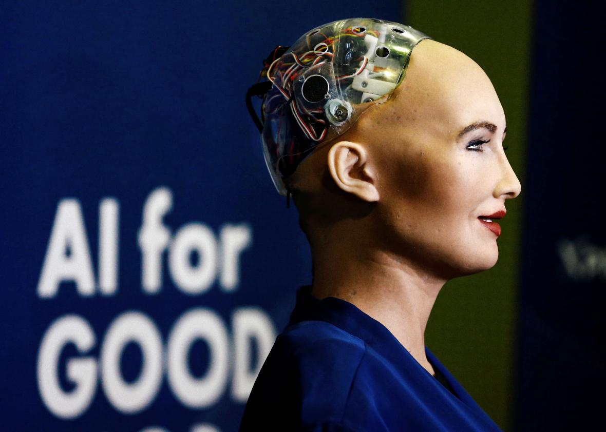 Sophia the robot: a giant leap forward for ai or all smoke & mirrors?