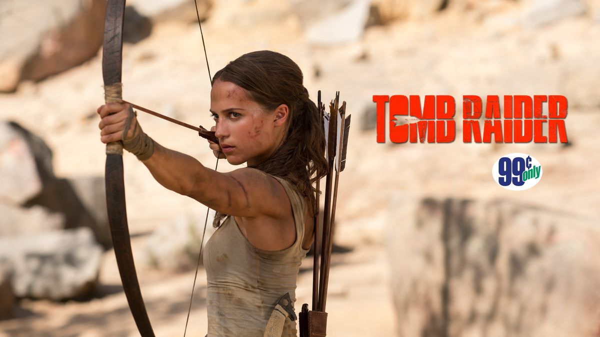The itunes $0. 99 movie of the week: ‘tomb raider’