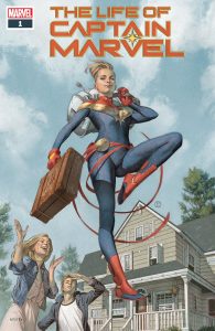 The life of captain marvel comic book