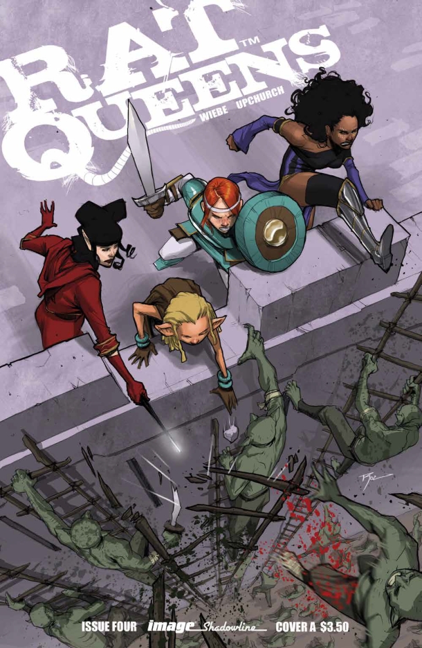 Comic review: the rat queens #4 – perfection on a sword