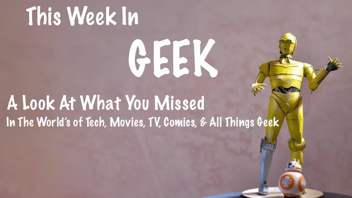Geek insider, geekinsider, geekinsider. Com,, this week in geek: 11/24/19, entertainment