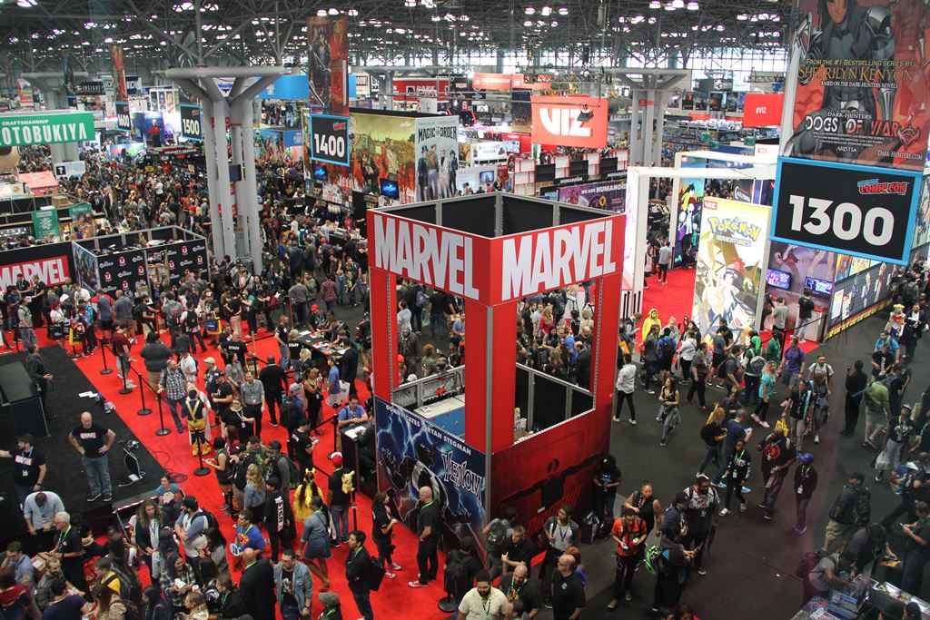 New york comic con- show floor (source: gaming age)