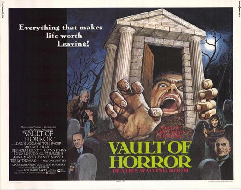 Hypothesis: ‘the vault of horror’ – a ragtag group of miscreants tries to save a family cemetery? Maybe?