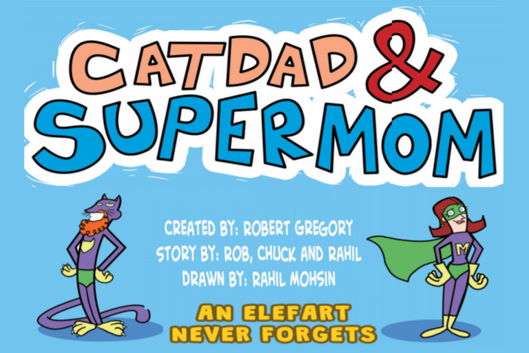 Catdad and supermom – an unexpected anti-bullying message