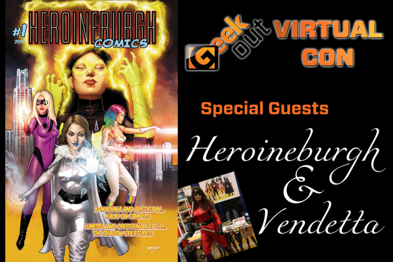 Heroineburgh is coming to geek out virtual con 2020