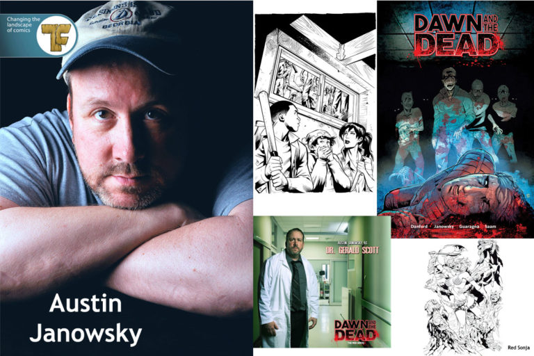 Austin janowsky brings dawn and the dead to terraform comics