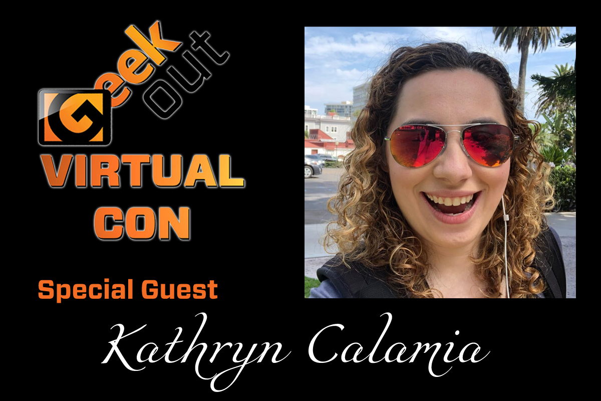 Kat calamia, comic uno, comic book writer, geek out virtual con 2020