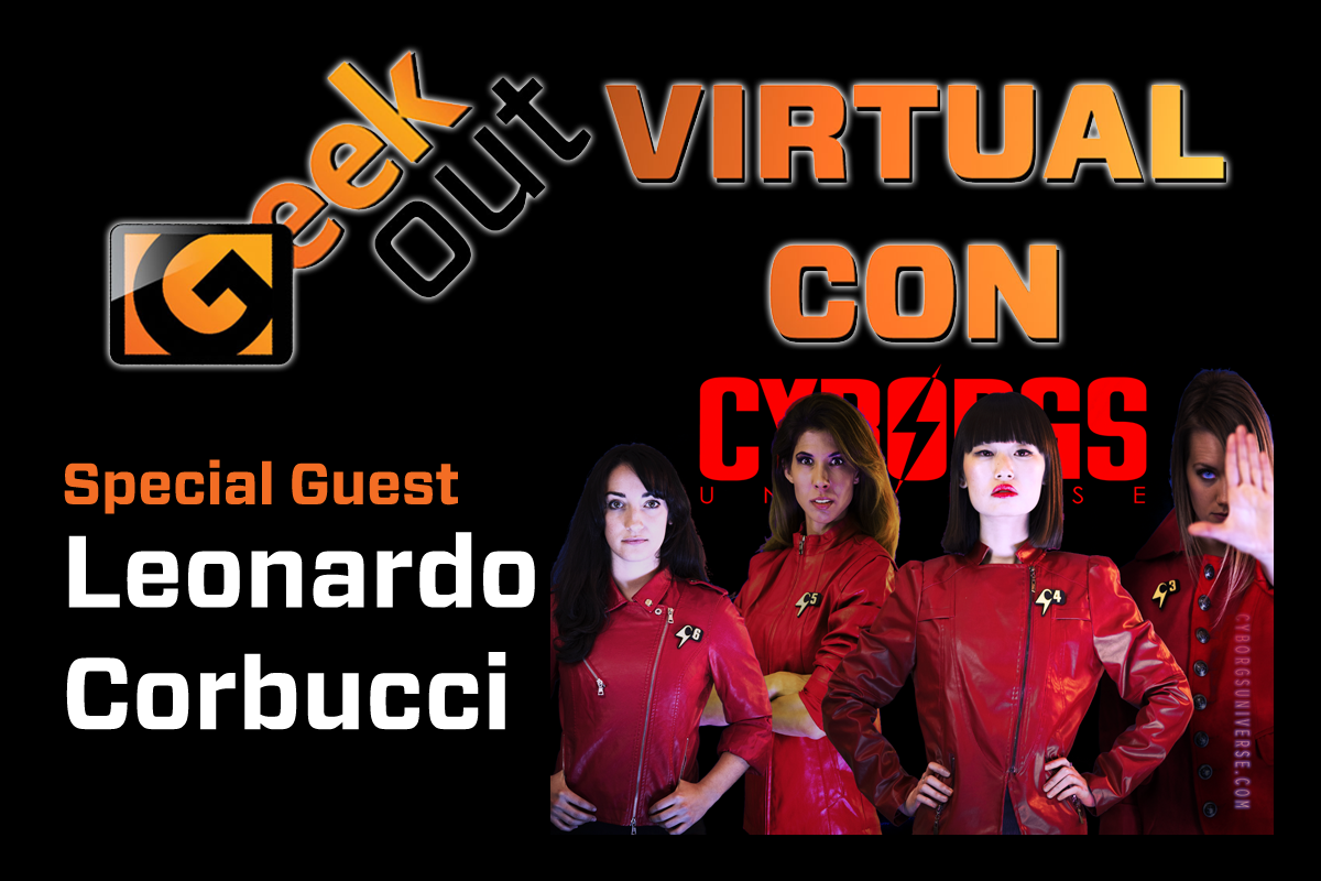 Leonardo corbucci is coming to geek out virtual con 2020