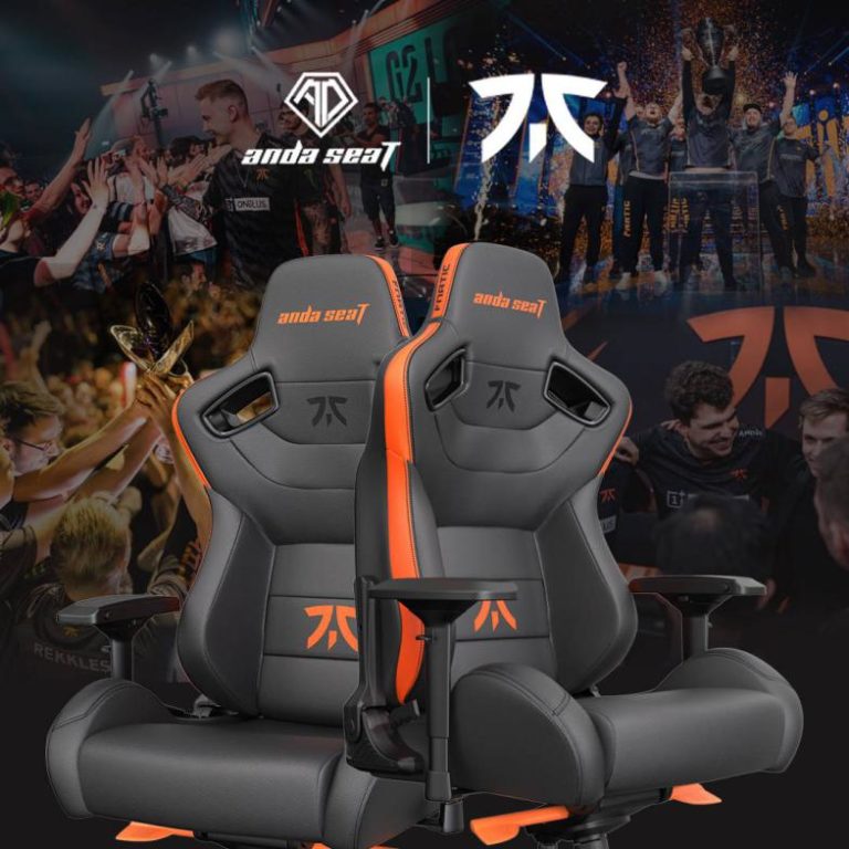 Andaseat launches its fnatic edition ergonomic gaming chair