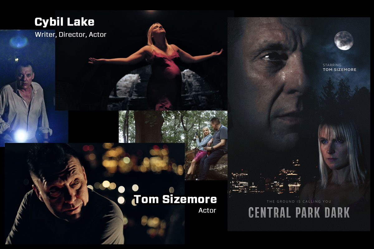 Central park dark, cybil lake, tom sizemore, movie, geek speak, geek insider, interview, talk show, review, movie, horror,