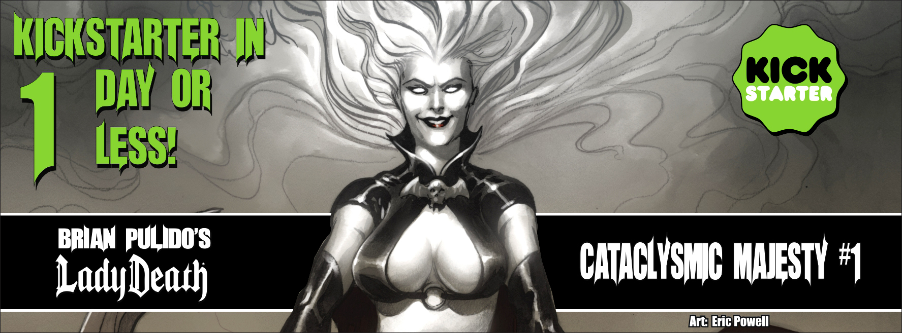 Geek insider, geekinsider, geekinsider. Com,, kickstarter alert: lady death: cataclysmic majesty #1! Launches feb. 17th, comics, creators corner, entertainment, news