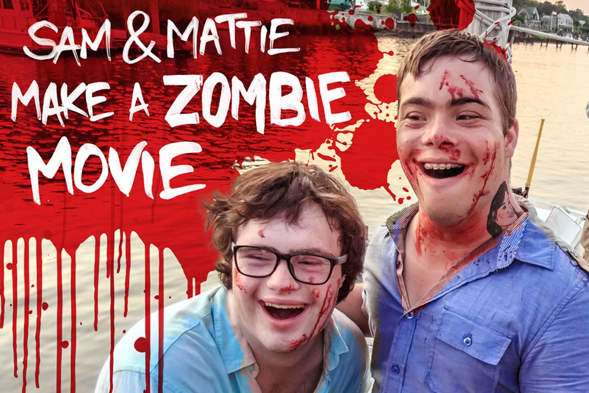 Sam & mattie make a zombie movie, horror, down syndrome, movies,