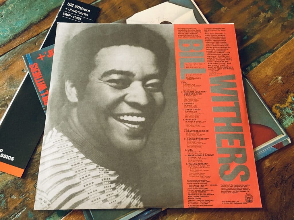 Geek insider, geekinsider, geekinsider. Com,, vinyl me, please august 2021 unboxing: bill withers - +'justments, entertainment