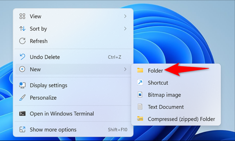 Geek insider, geekinsider, geekinsider. Com,, how to create a folder on desktop in windows 11, how to