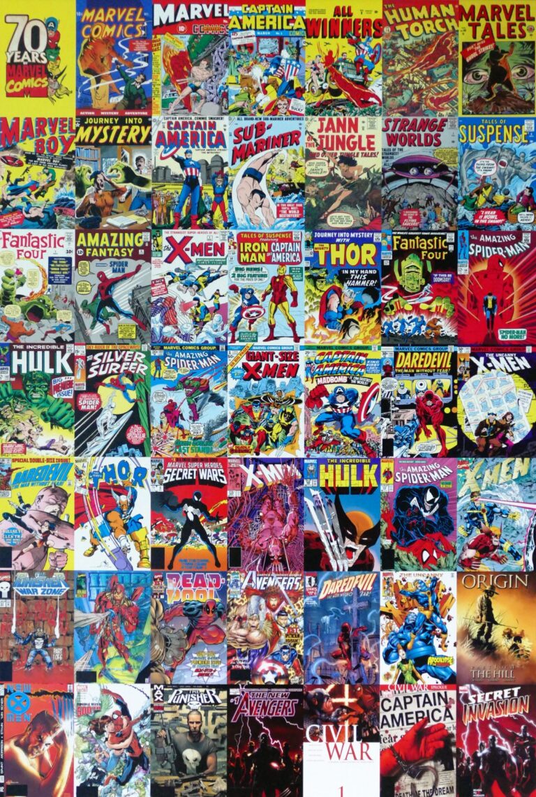 Marvel comics superheroes first appearances