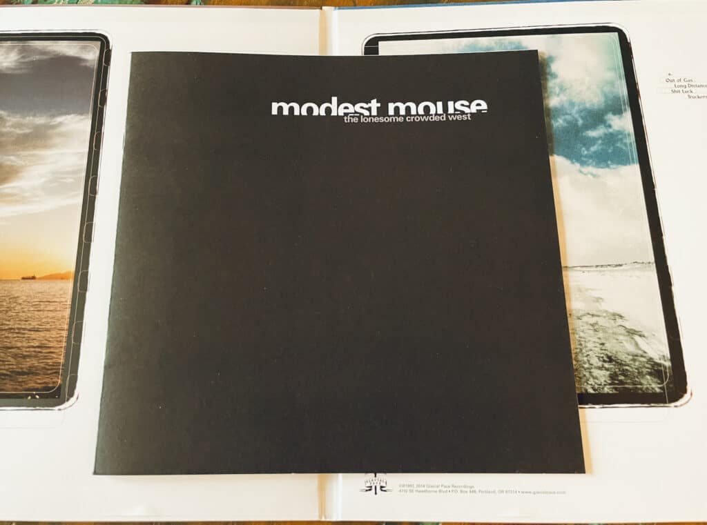 Geek insider, geekinsider, geekinsider. Com,, vinyl me, please march '22 unboxing: modest mouse - the lonesome crowded west, reviews