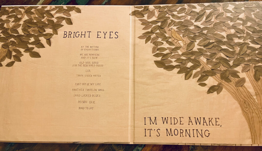 Geek insider, geekinsider, geekinsider. Com,, vinyl me, please july '22 unboxing: bright eyes - i'm wide awake it's morning, entertainment, living, news, reviews