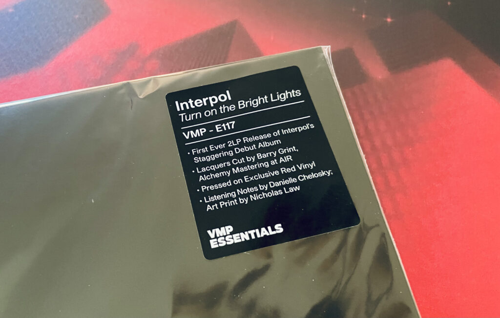 Geek insider, geekinsider, geekinsider. Com,, vinyl me, please september '22 unboxing: interpol - turn on the bright lights, entertainment