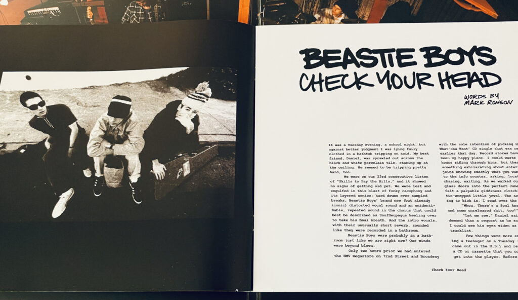 Geek insider, geekinsider, geekinsider. Com,, vinyl me, please november '22 unboxing - beastie boys 'check your head', reviews